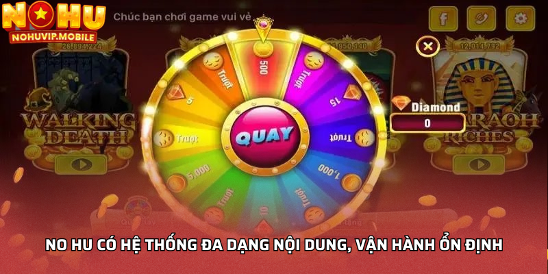 No hu có hệ thống đa dạng nội dung, vận hành ổn định